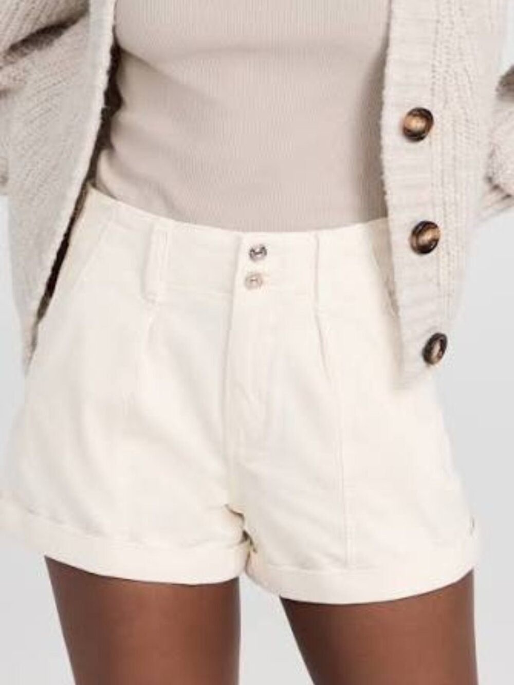 PAIGE BROOKLYN SHORTS, Quartz Sand, 27